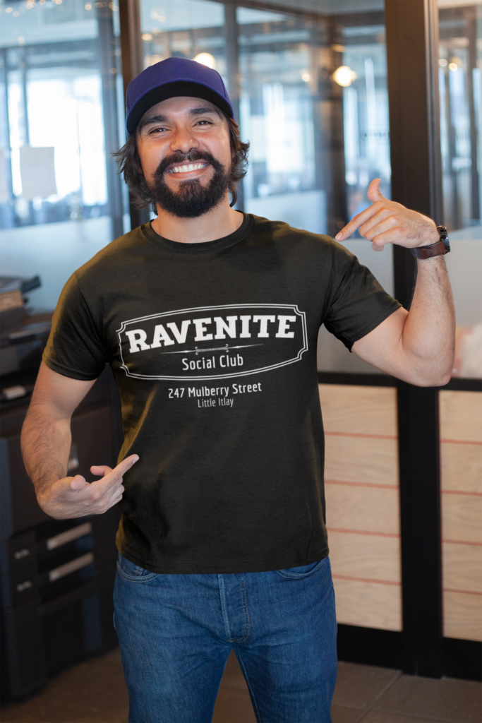 ravenite social club t shirt